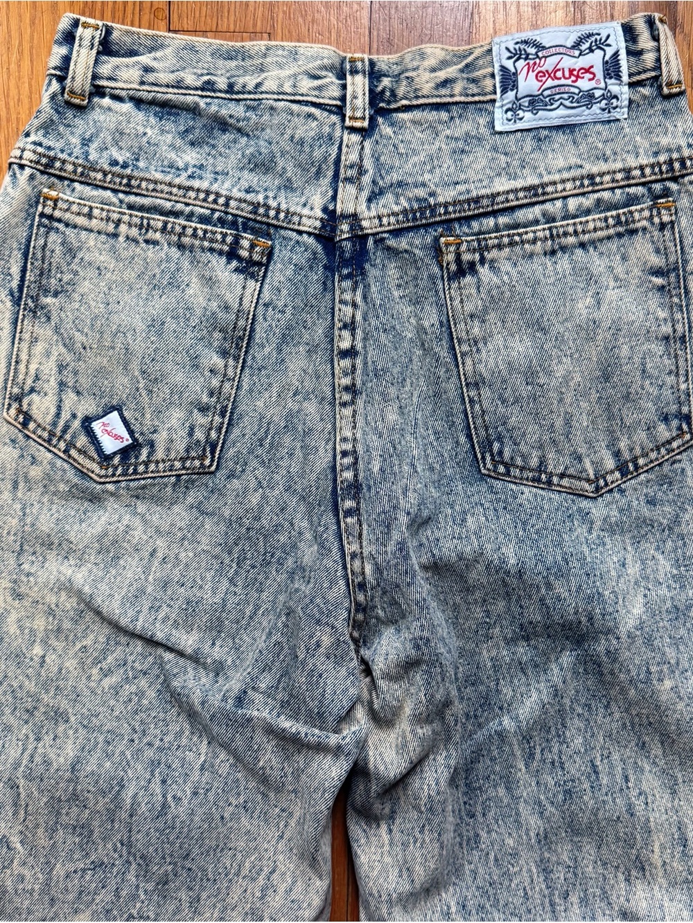 Vintage 1980’s Acid Wash Jeans From The "No Excuses Collectors Series"